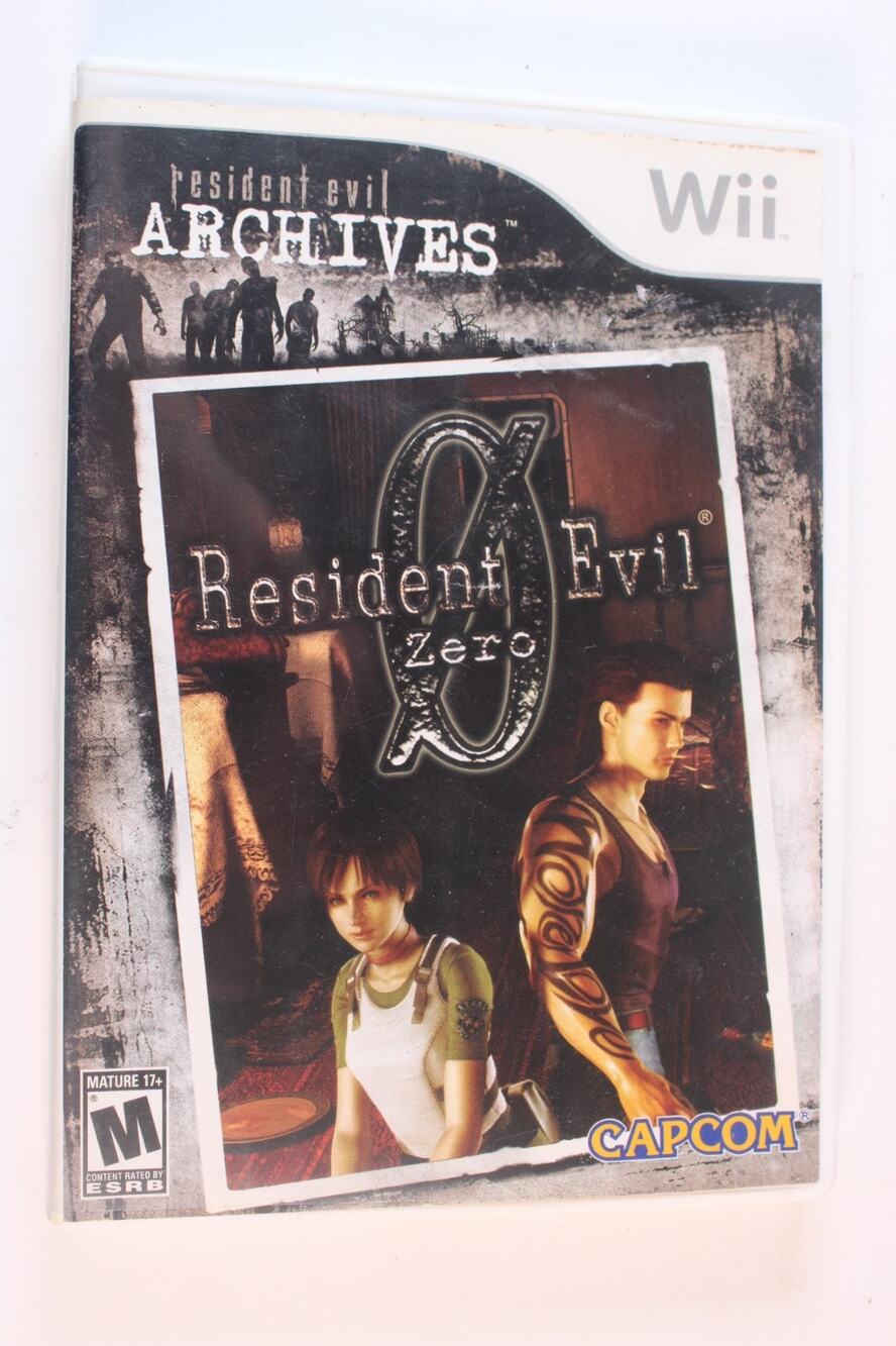 Resident Evil Archives: Resident Evil Zero (Nintendo Wii) Authentic, Tested